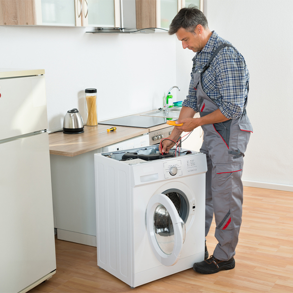 can you walk me through the steps of troubleshooting my washer issue in Beach Haven West